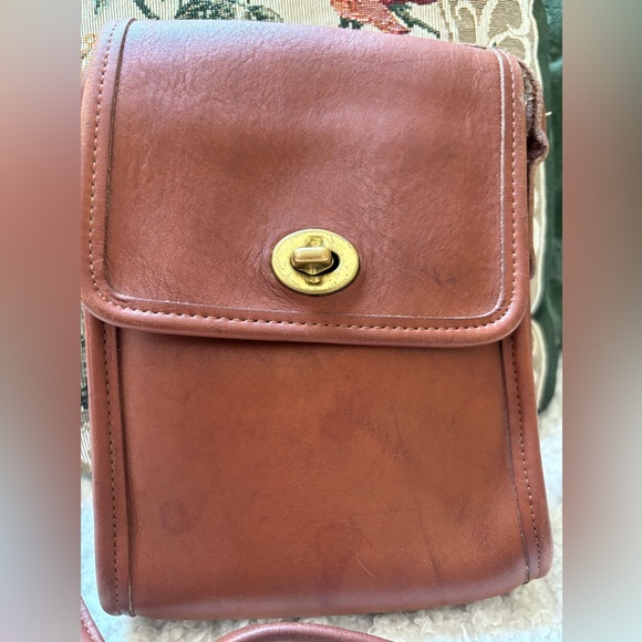 Vintage Coach Scooter Bag British Tan 9893 - Picture 2 of 12